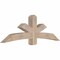 Ekena Millwork Alberta Smooth Timber Gable Bracket, Douglas Fir, 72"W x 24"H x 5 1/2"D x 5 1/2"F, 8/12 Pitch GBW072X24X0606ALB00SDF - alternate 2